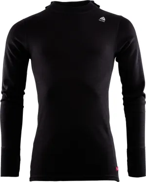 Aclima WarmWool Hood Sweater Man Jet Black | Buy Aclima WarmWool Hood Sweater Man Jet Black here | Outnorth
