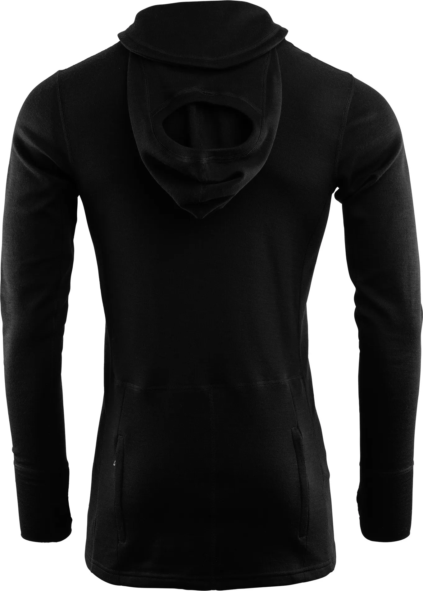 Aclima WarmWool Hood Sweater Man Jet Black | Buy Aclima WarmWool Hood Sweater Man Jet Black here | Outnorth