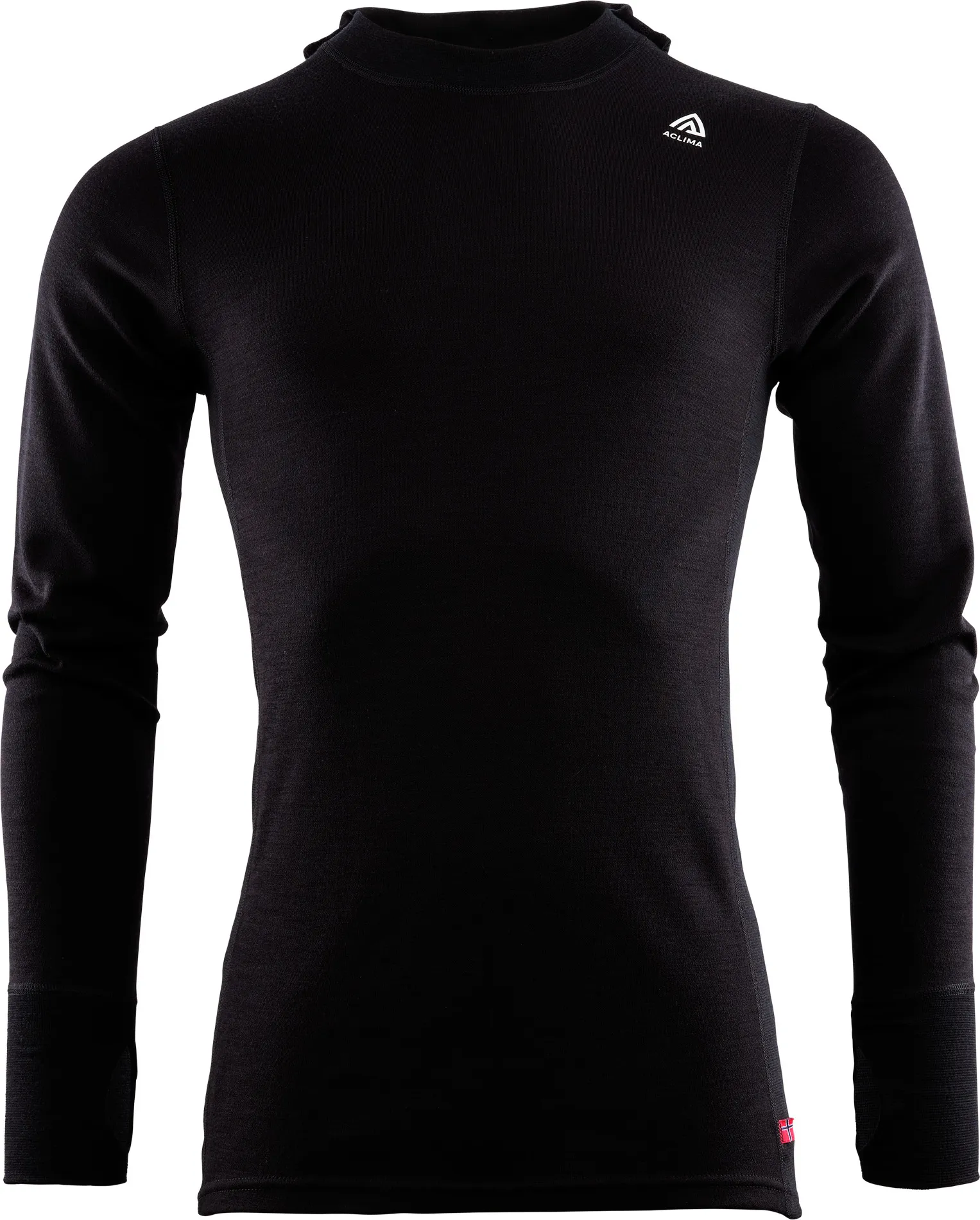 Aclima WarmWool Hood Sweater Man Jet Black | Buy Aclima WarmWool Hood Sweater Man Jet Black here | Outnorth