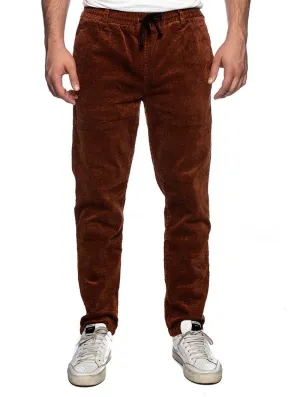 AKBOBBY CORDUROY PANTS IN RUST