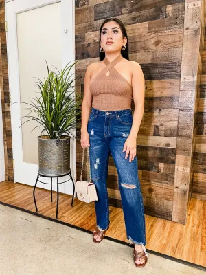Aleah Knit Halter Top