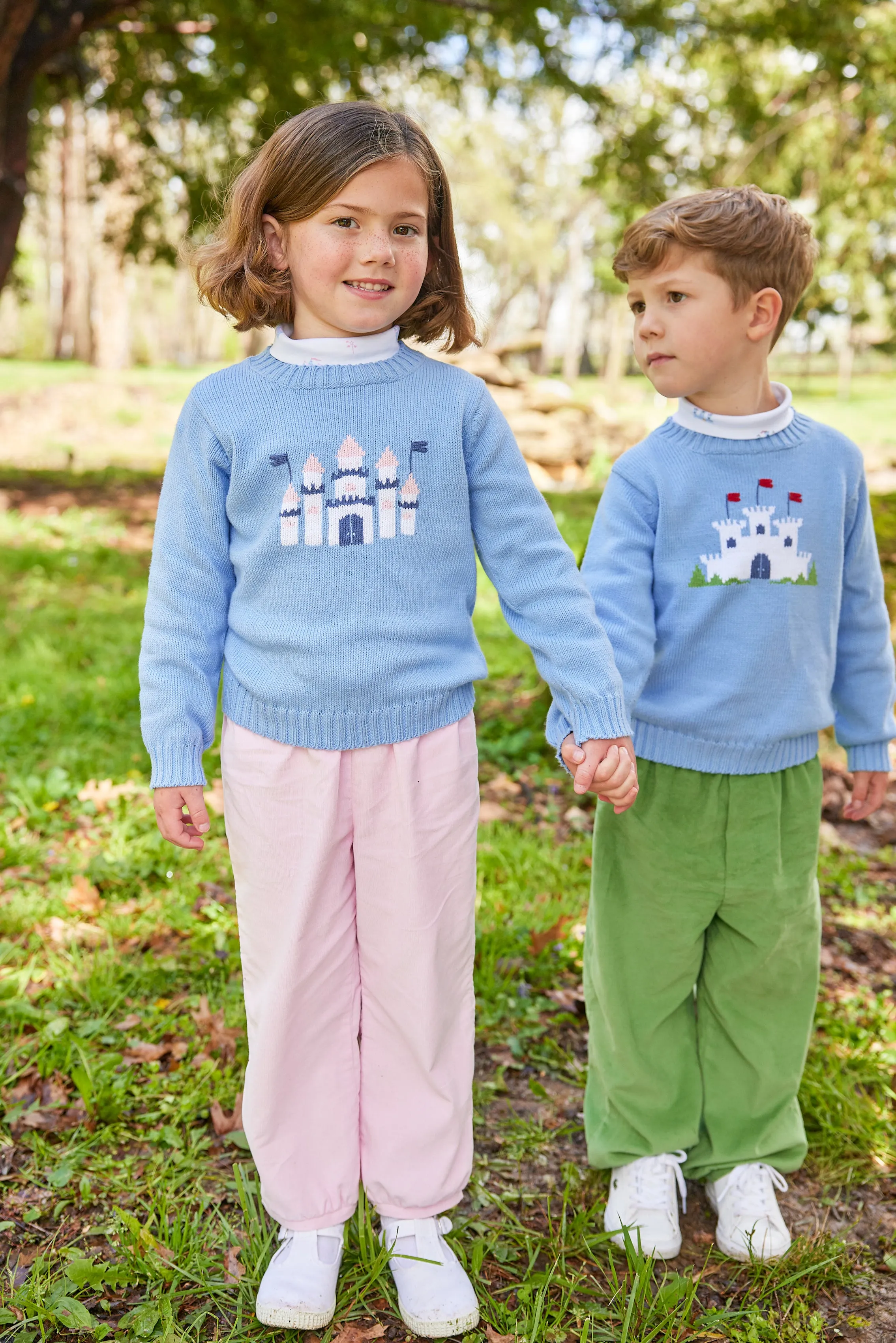 Banded Pant - Watercress Corduroy