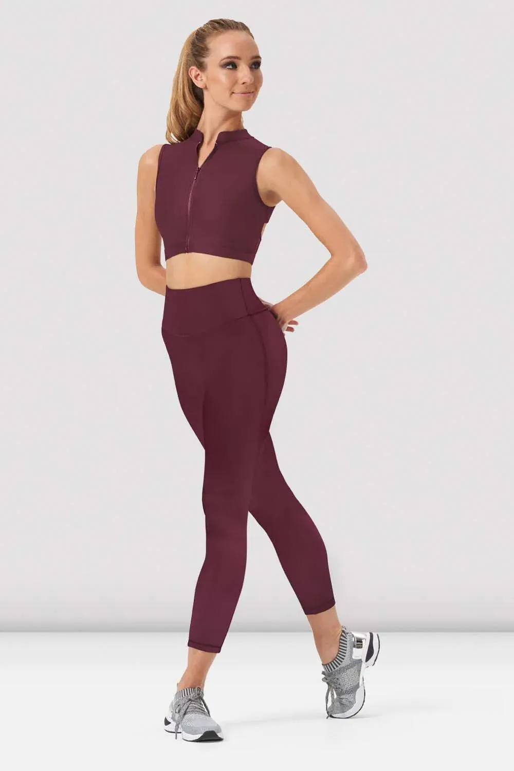 Bloch - Ladies Adele Full Length Leggings - Adult (P0528B) - Potion (GSO)