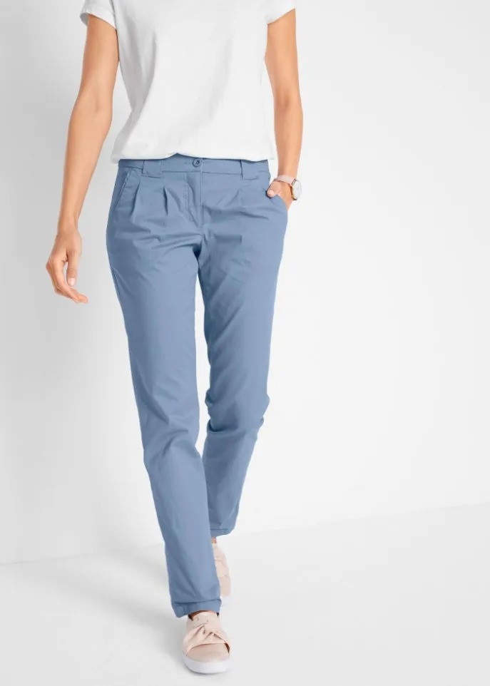 Bpc Bonprix Collection Stretch Chinos, blue
