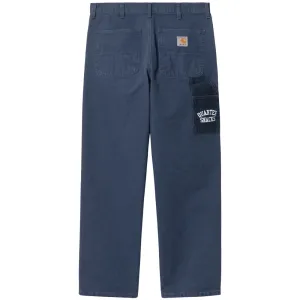 CARHARTT WIP X QUARTERSNACKS SIMPLE PANT // BLUE (AGED CANVAS) L32