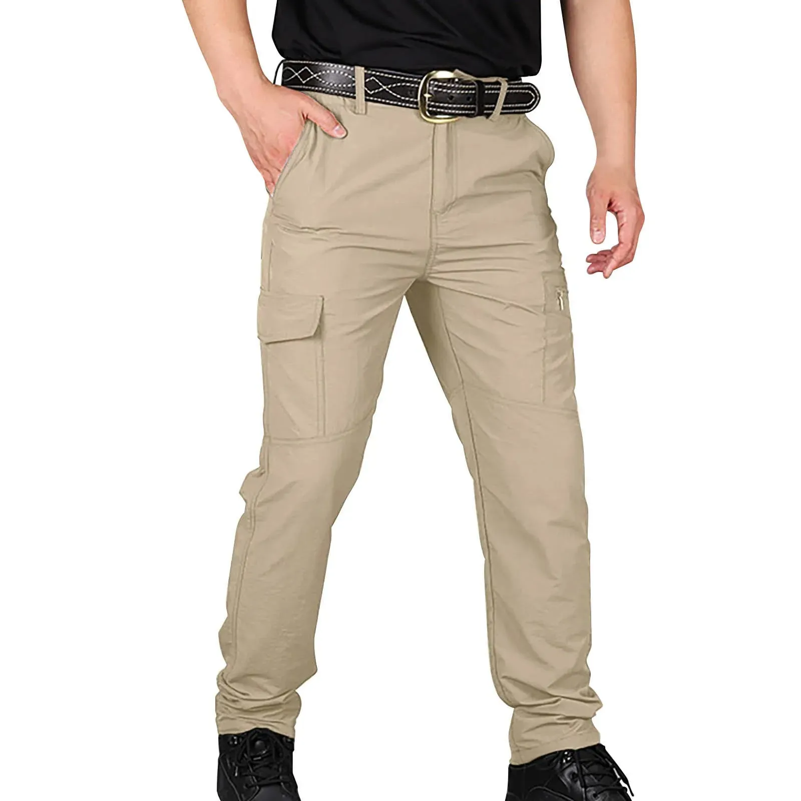 Casual Cargo Pants For Men Plus Size Quick Drying Sports Outdoor Waterproof