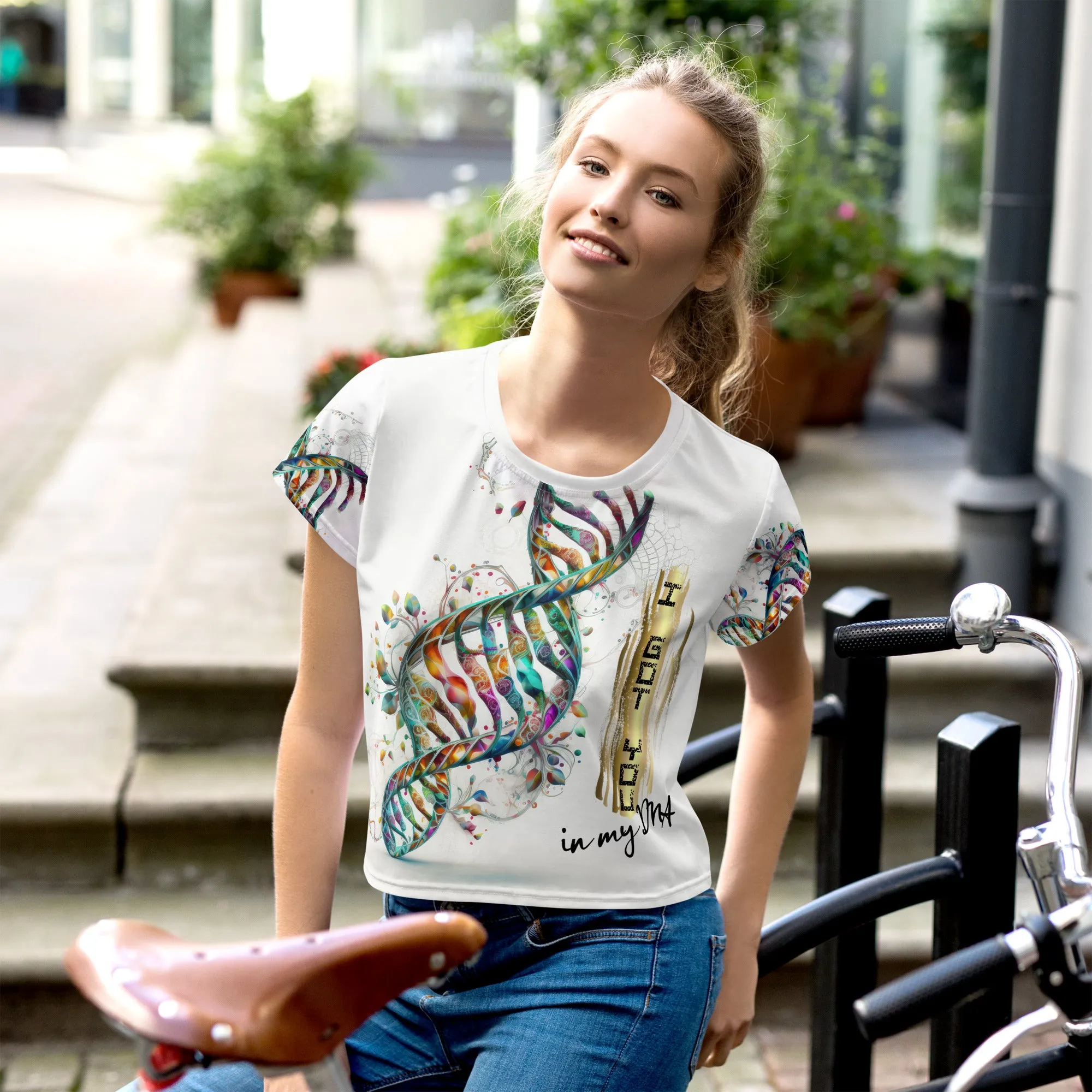 Crop Tee I got you in my DNA