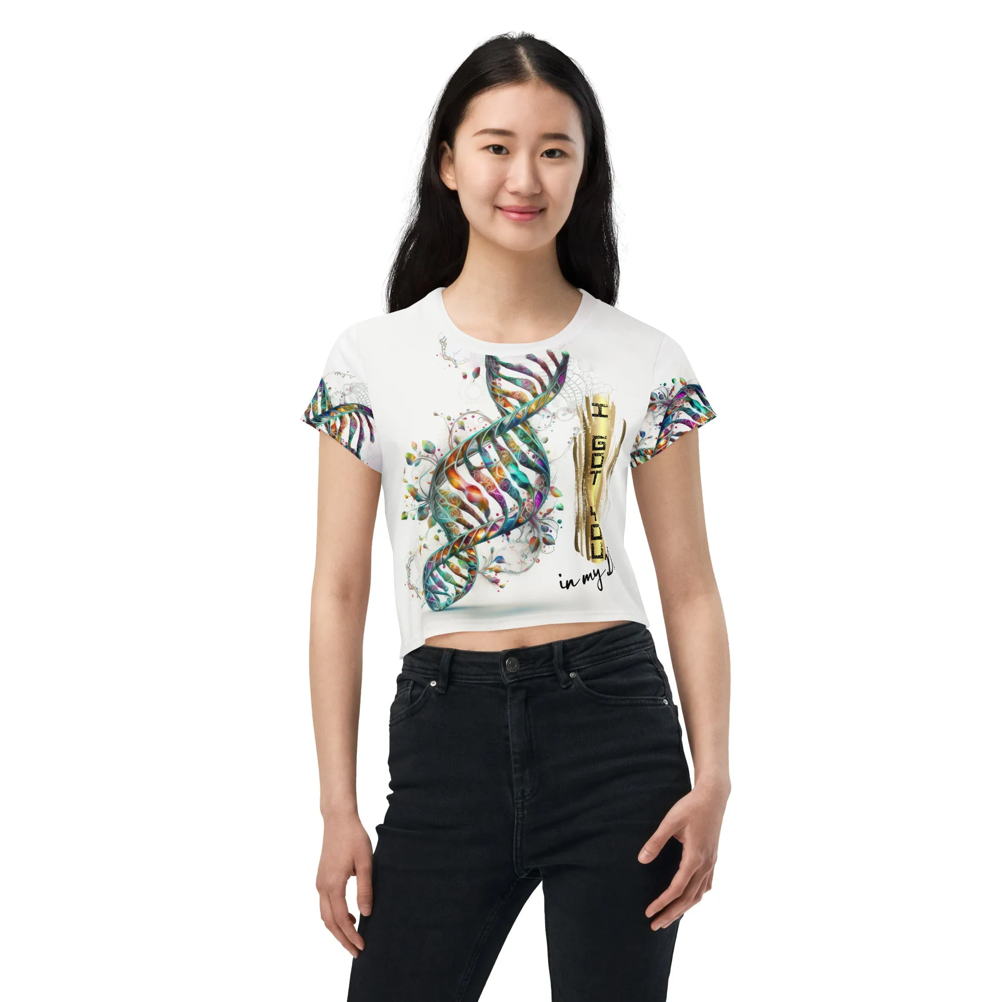Crop Tee I got you in my DNA
