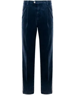 Dark Blue Wider Corduroy Pant