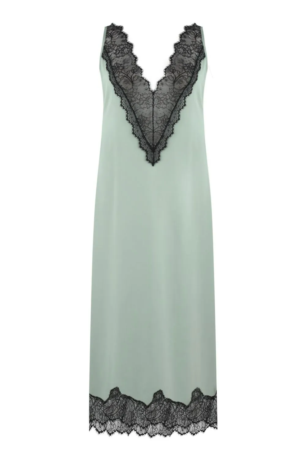 Dress with lace