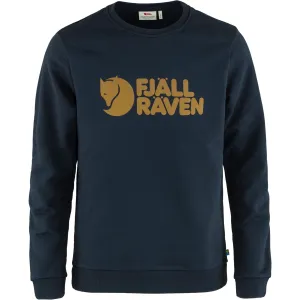 Fjällräven Men&#x27;s Fjällräven Logo Sweater Dark Navy | Buy Fjällräven Men&#x27;s Fjällräven Logo Sweater Dark Navy here | Outnorth