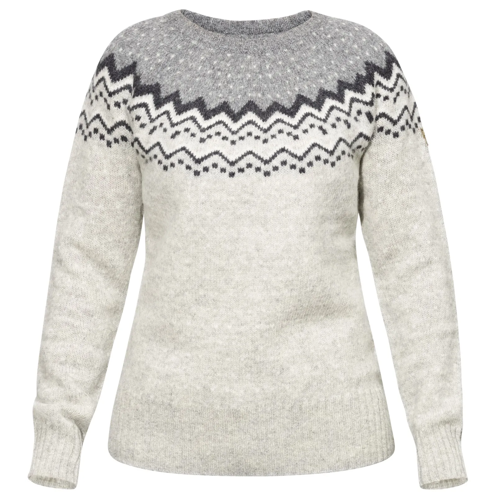 Fjällräven Women&#x27;s Övik Knit Sweater Grey | Buy Fjällräven Women&#x27;s Övik Knit Sweater Grey here | Outnorth