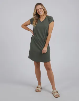 Foxwood Manly Vee Dress - Khaki