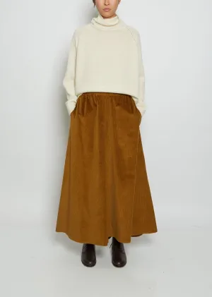 Gaucho Cashmere Corduroy Pants