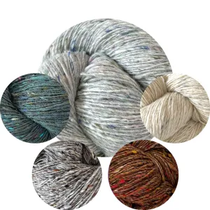 Gleninagh (Size 1-2 / Fog with Ocean, Medium Gray, Rust, Cream)