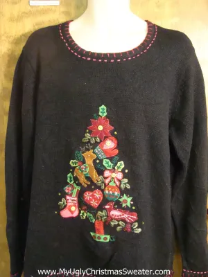 Holiday Decorations Tree Bad Christmas Sweater