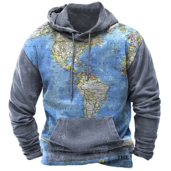 Hoodie sweater Digital Printing Sports Fashion Trend