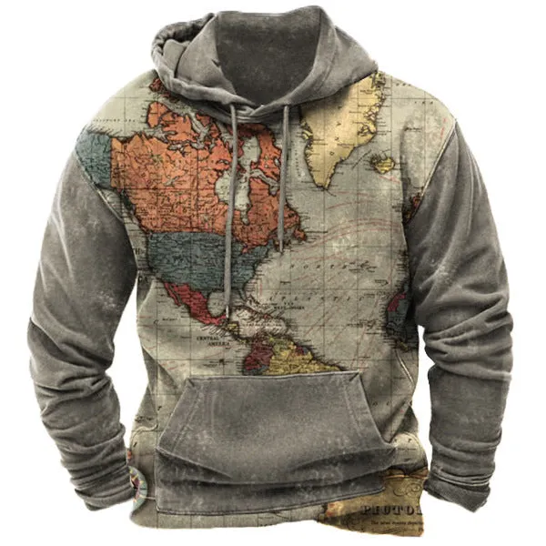 Hoodie sweater Digital Printing Sports Fashion Trend