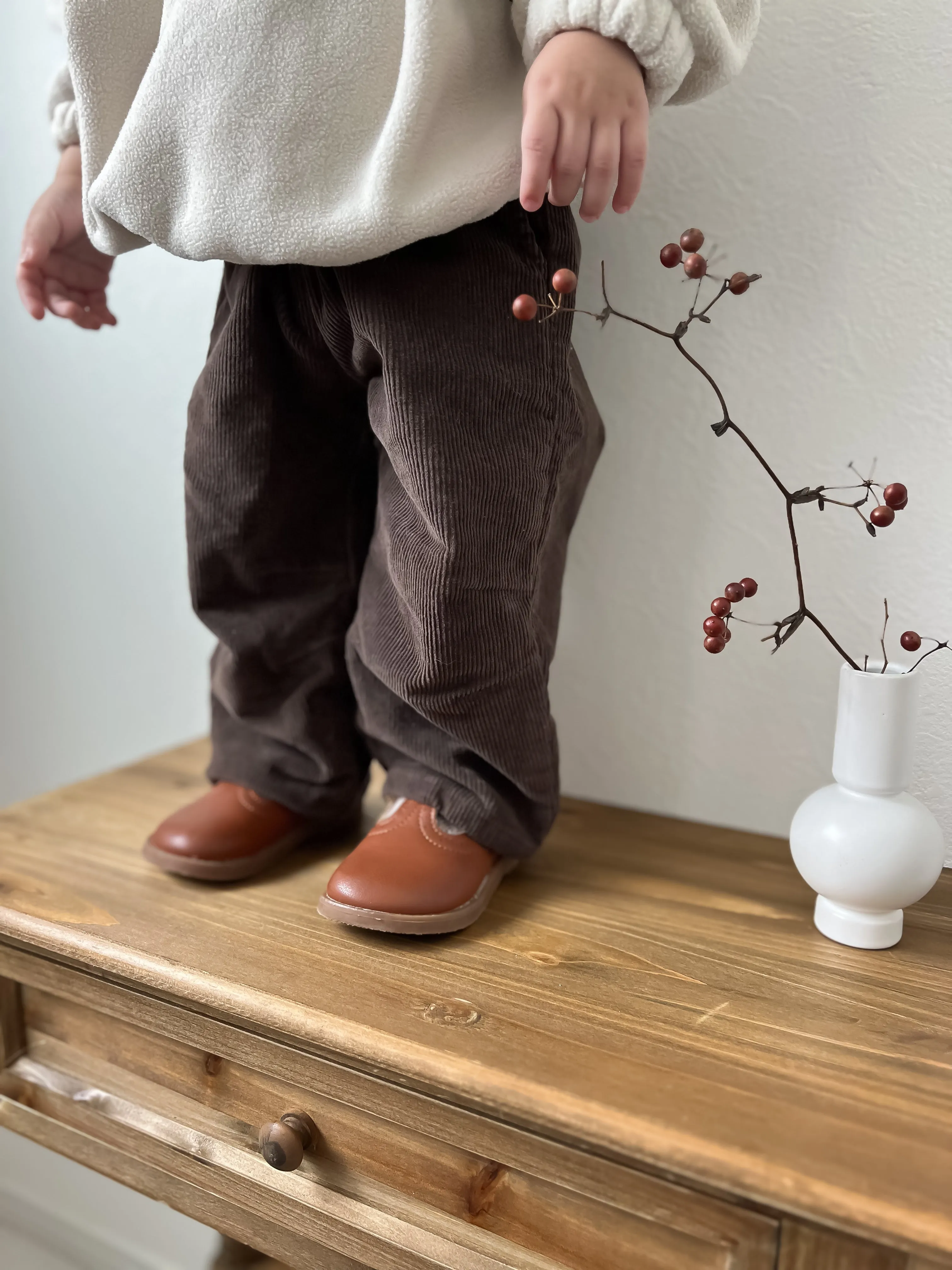 JEJEUNOSITY/ Dart corduroy pants