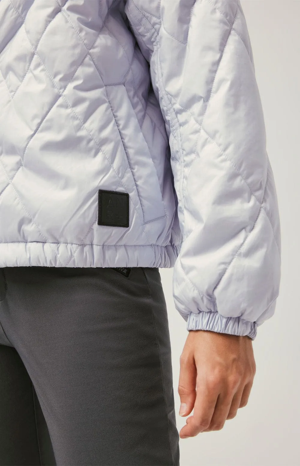 Kaden Crop Jacket | Lilac Haze