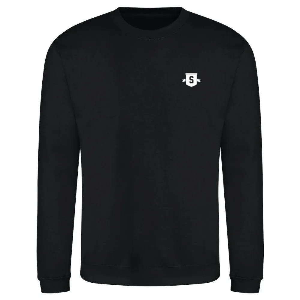 Kids Mini Shield Sweater Deep Black