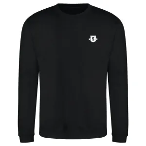 Kids Mini Shield Sweater Deep Black