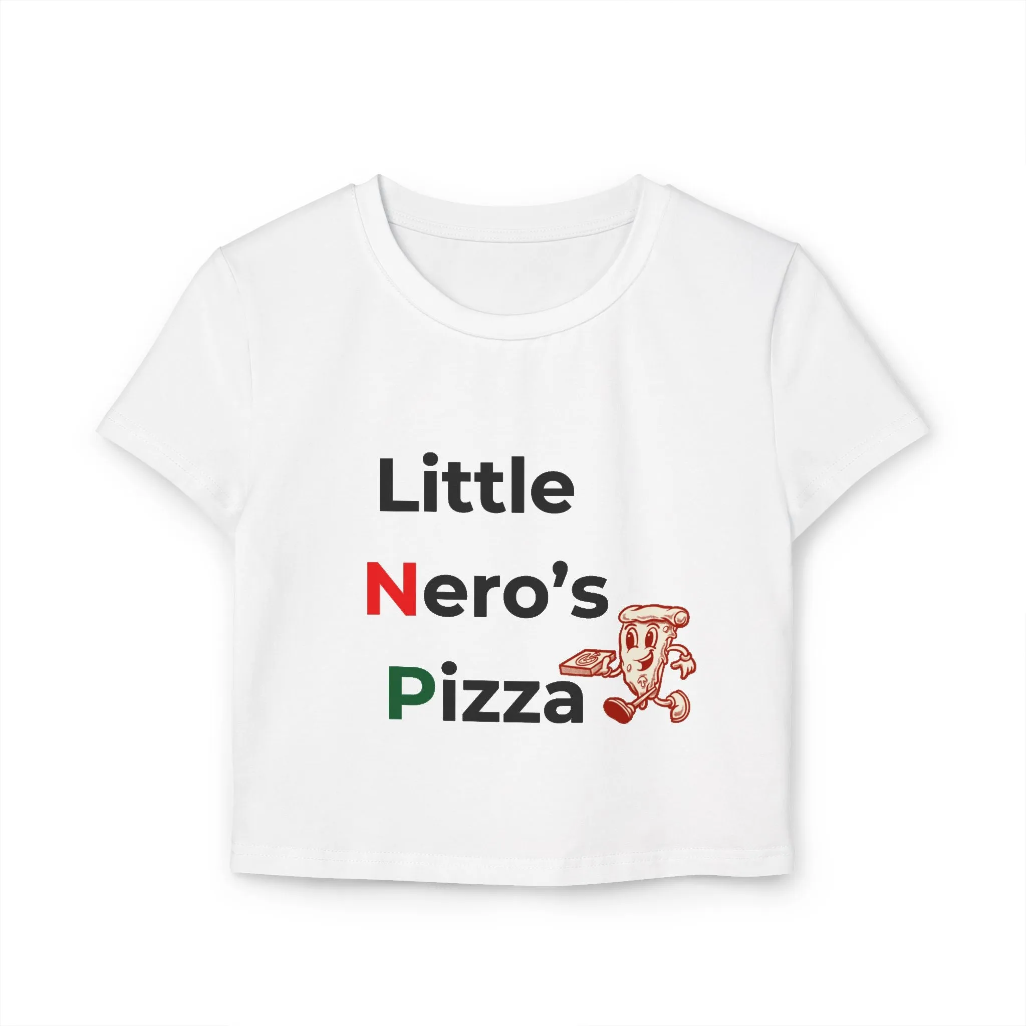 Little Nero’s Pizza, Baby Tee - Holiday