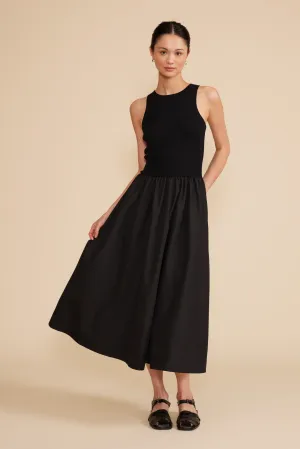 Lucy Paris Marlena Mixed Media Dress