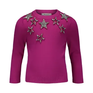 Milly Minis Little Girls Starry Sweater