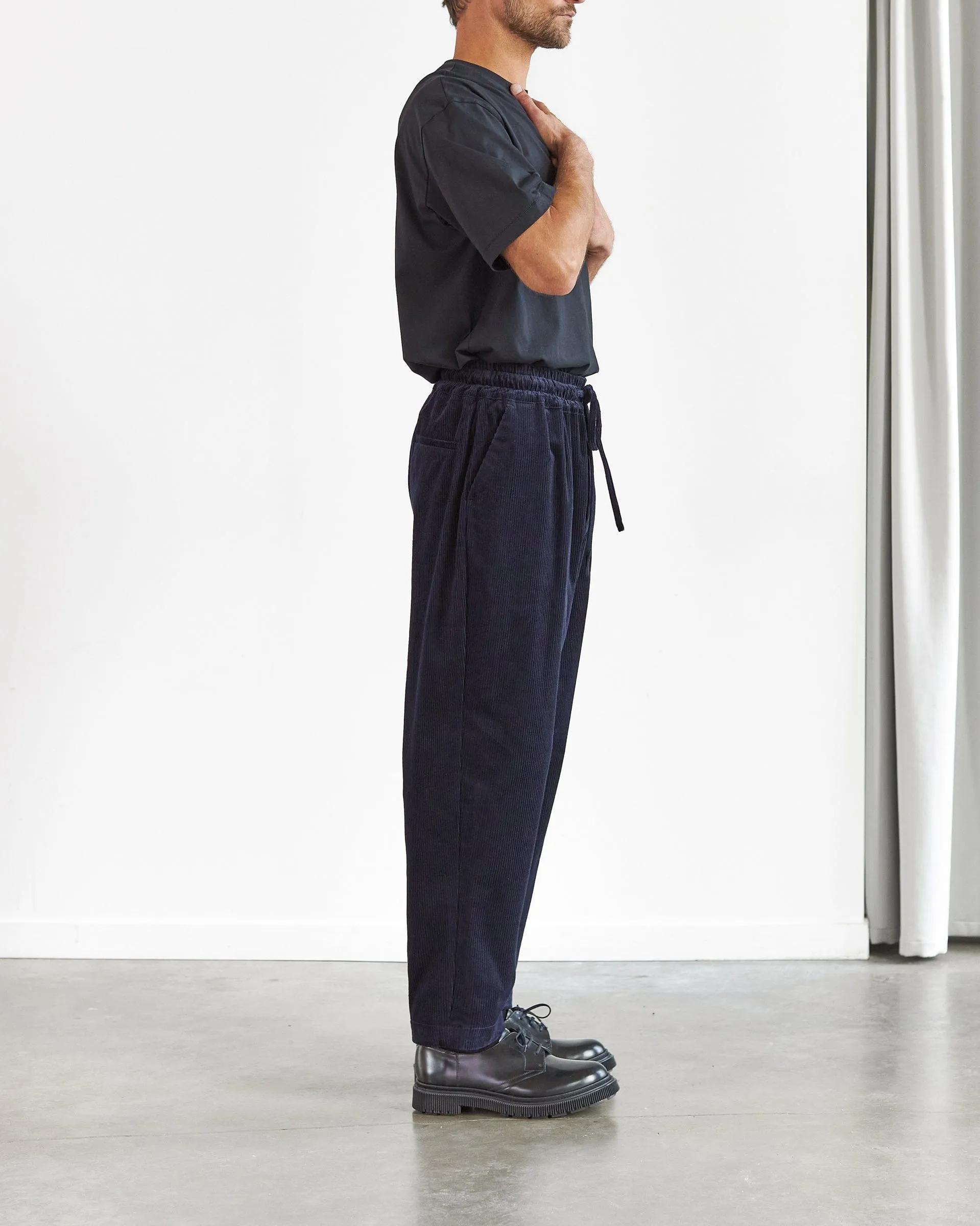 Oversized Baggy - Dark Navy Corduroy