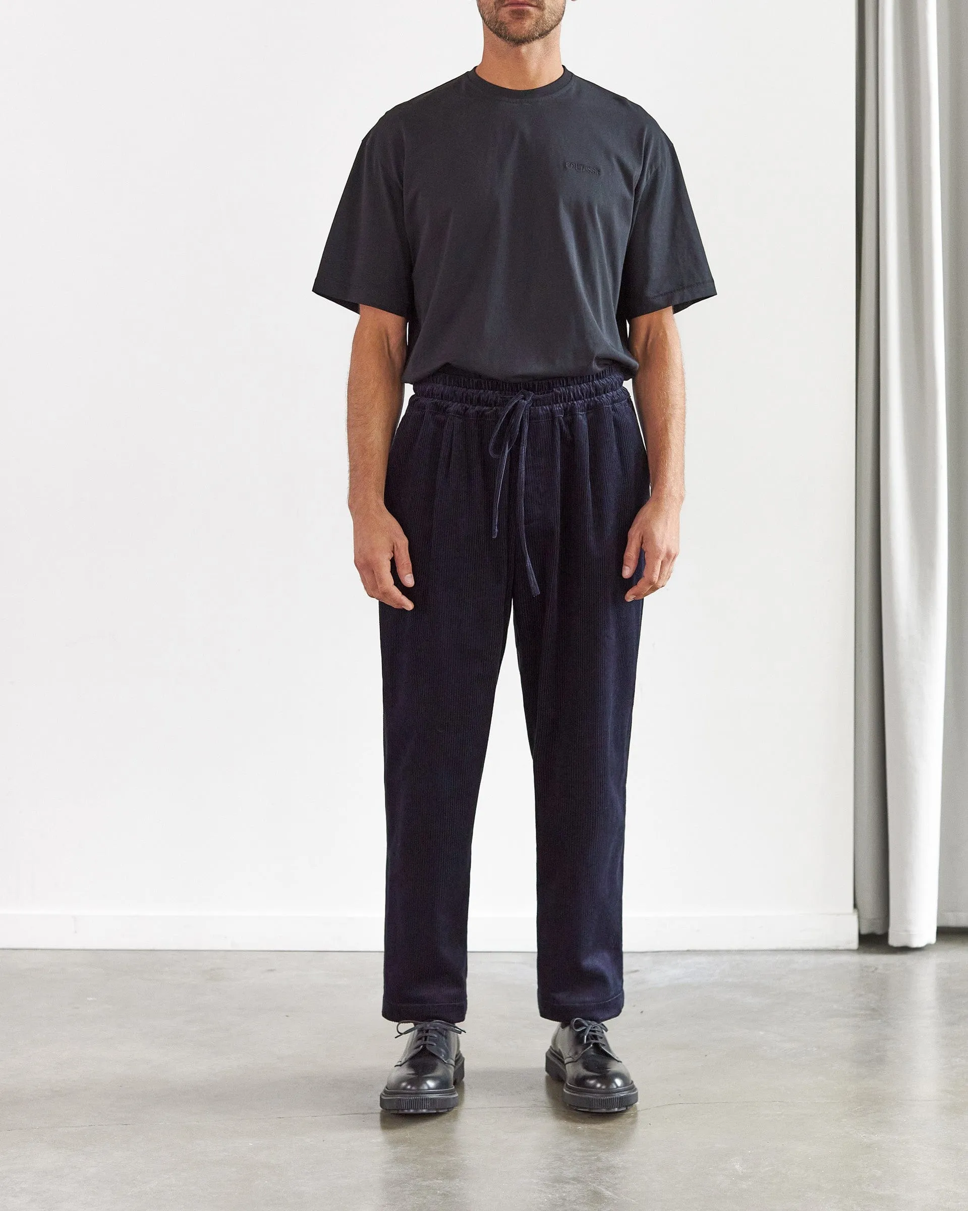 Oversized Baggy - Dark Navy Corduroy