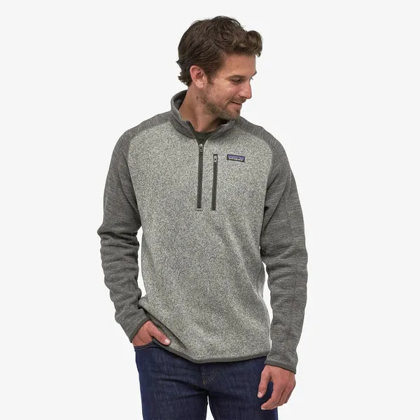 Patagonia Better Sweater 1/4 Zip - Nickel / Forge Grey