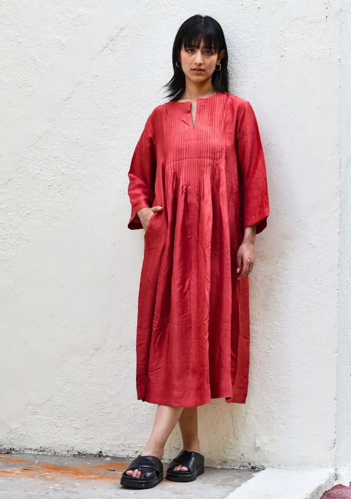 Pintucks Dress