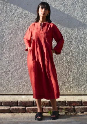 Pintucks Dress