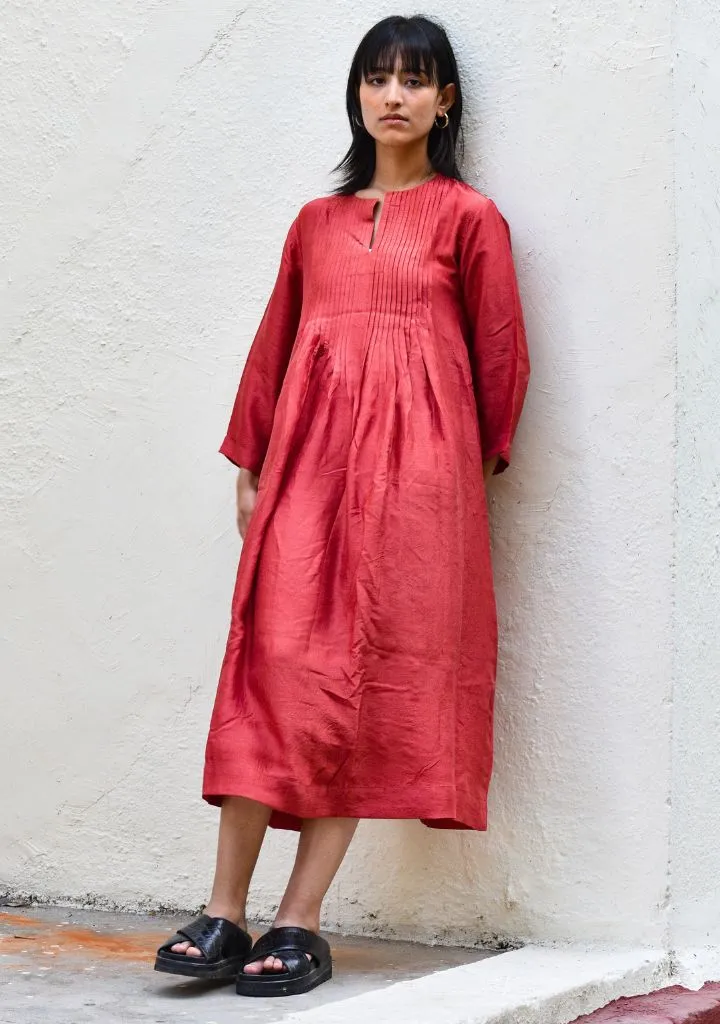 Pintucks Dress