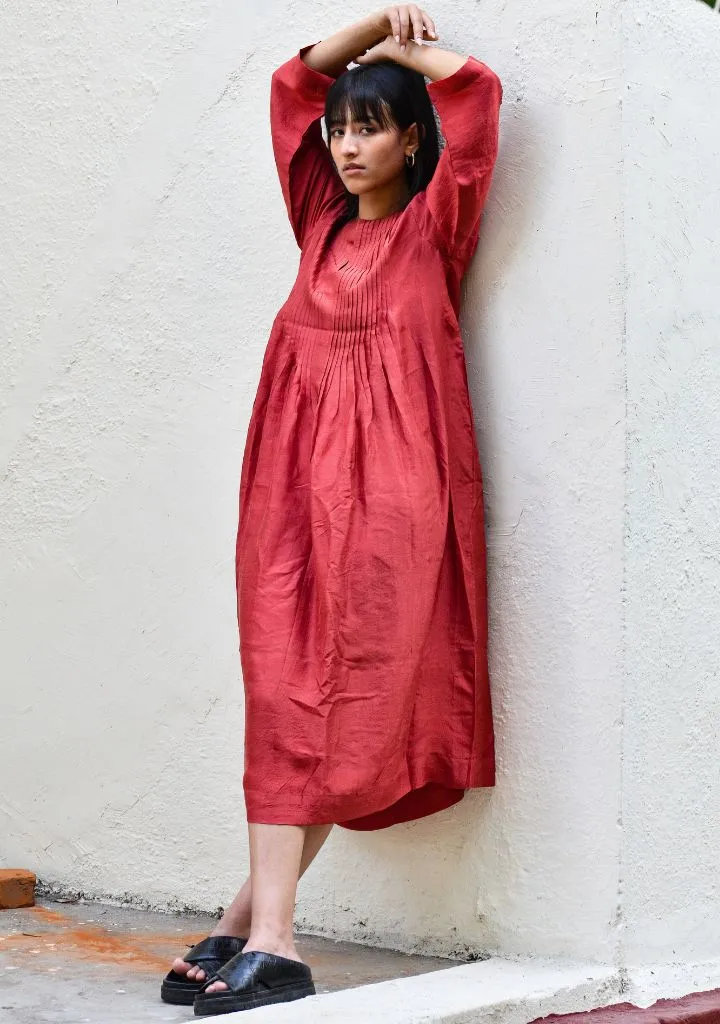 Pintucks Dress