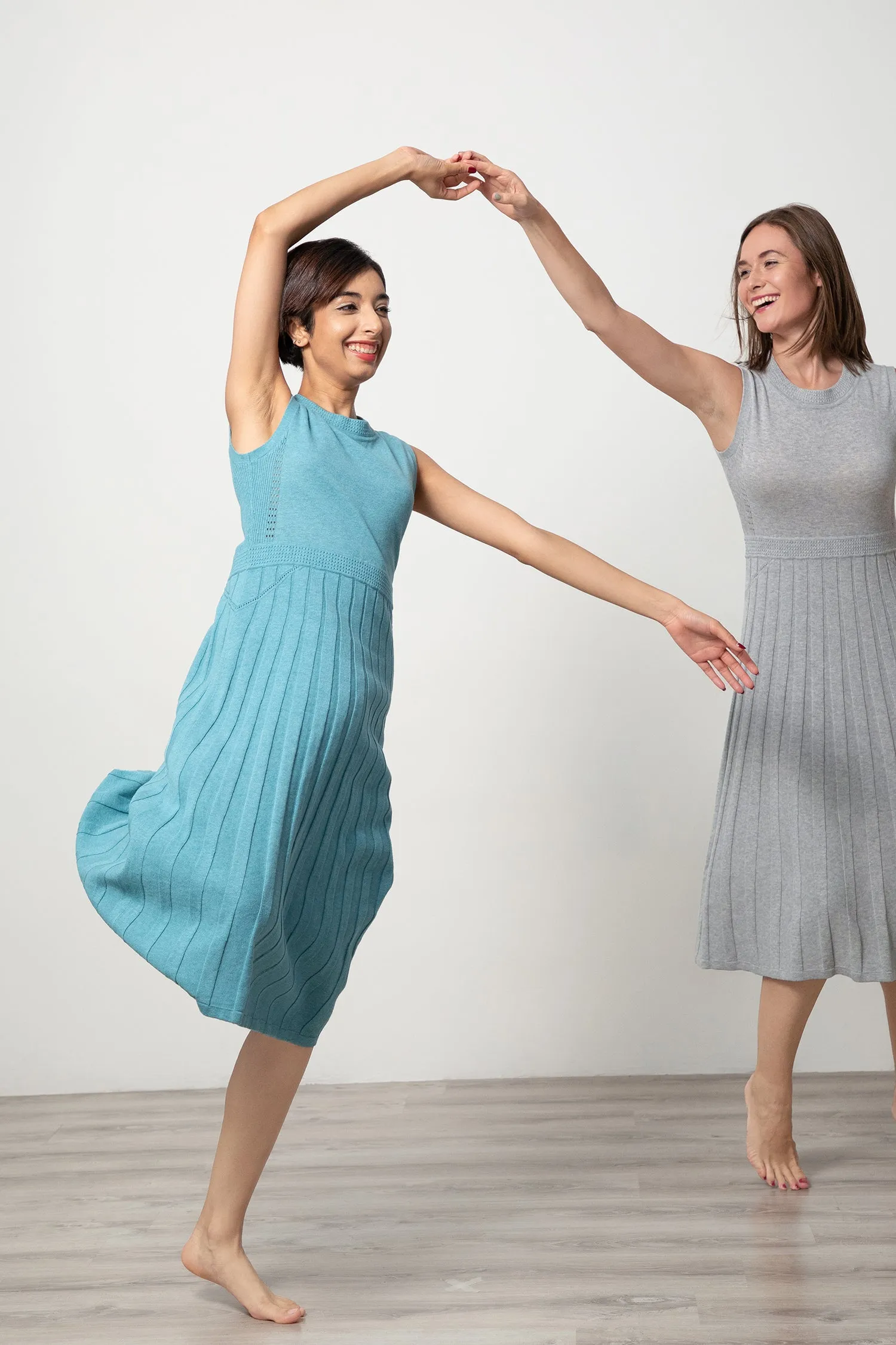 Pointelle Midi Dress (3 colors)
