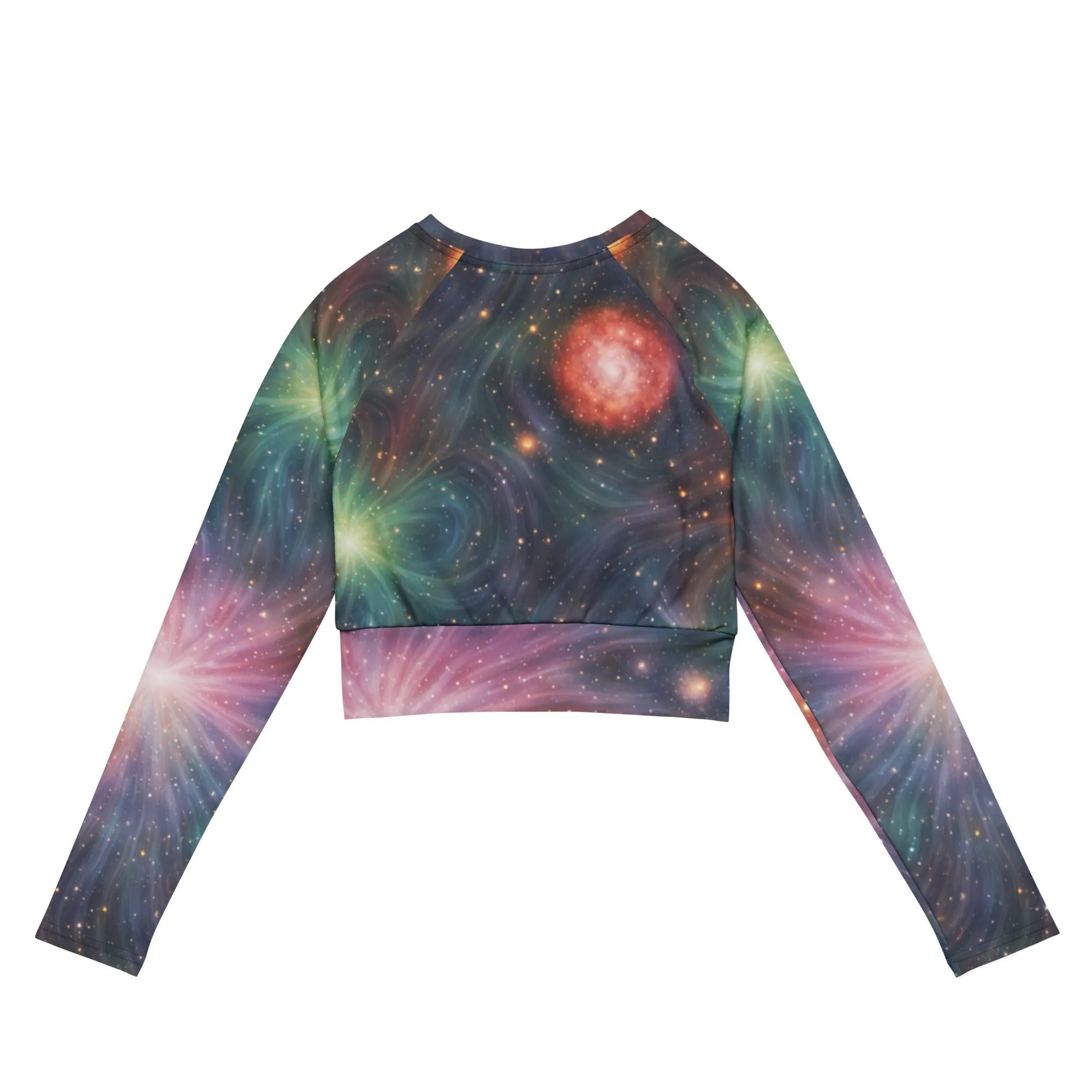 Recycled Long-sleeve Crop Top Astra