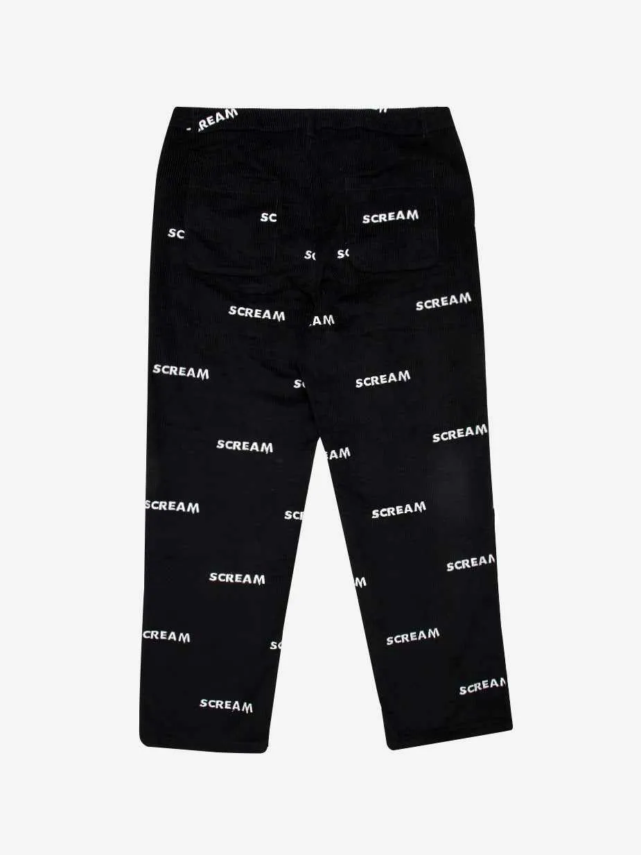 Repeat Logo Corduroy Pants