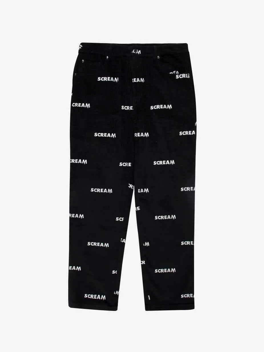 Repeat Logo Corduroy Pants