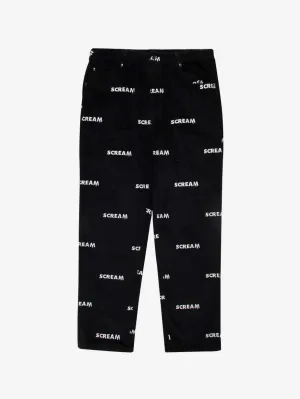 Repeat Logo Corduroy Pants