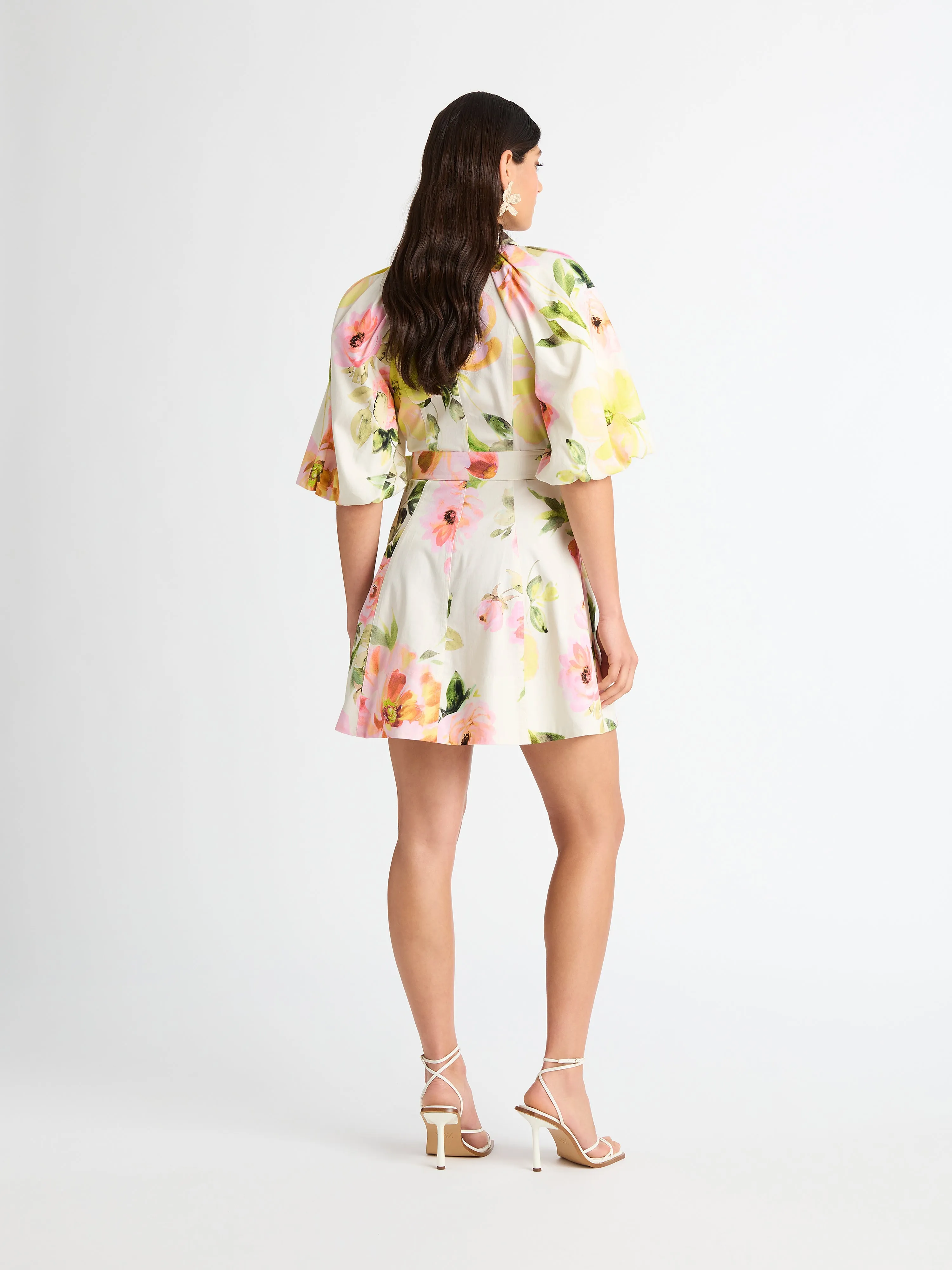 ROSA FLORA MINI DRESS