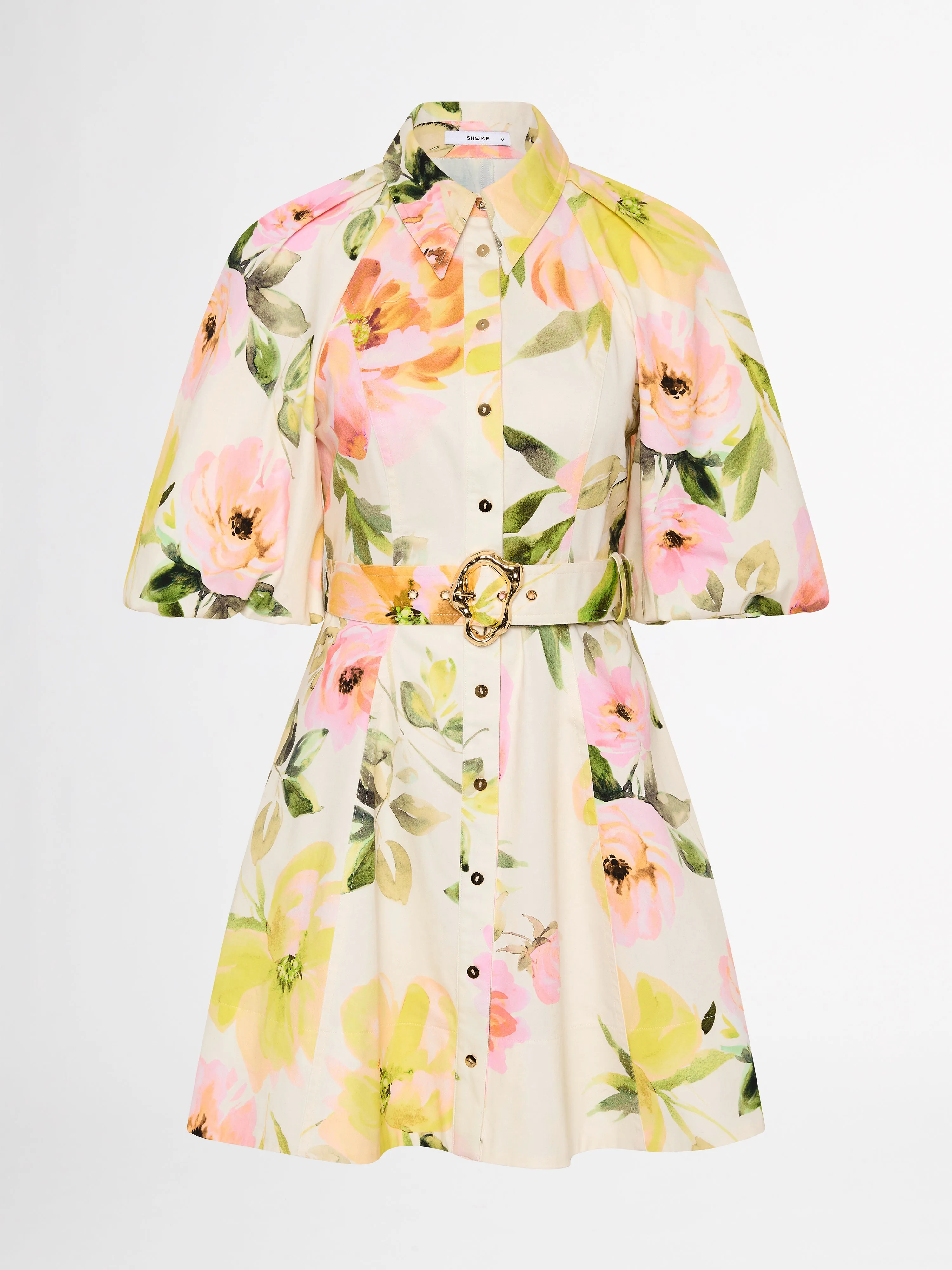 ROSA FLORA MINI DRESS