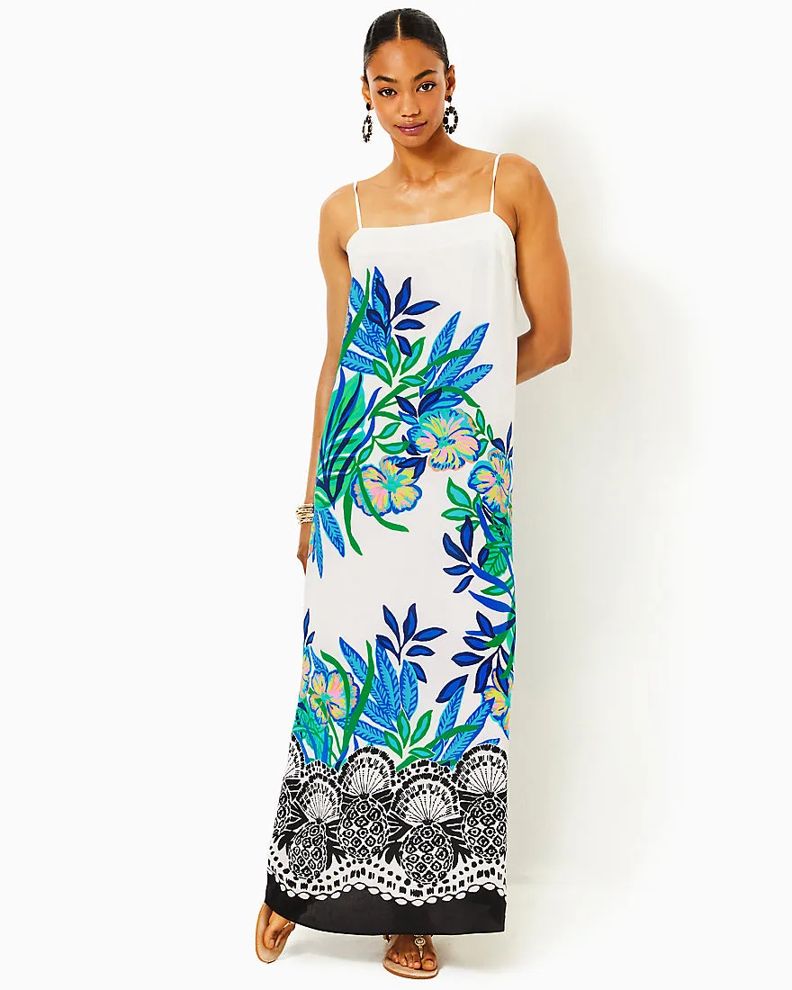 Rosabella Silk Maxi Slip Dress