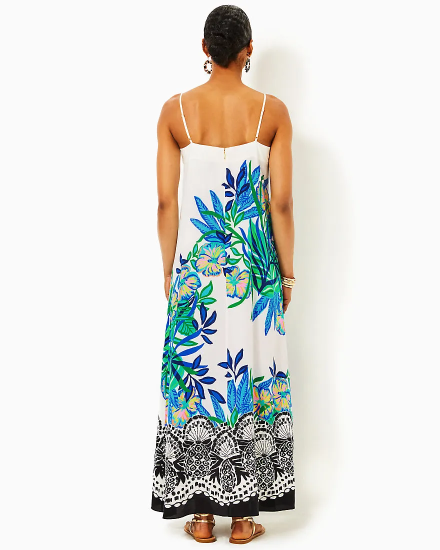Rosabella Silk Maxi Slip Dress