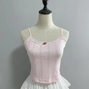Strawberry Swan    Top Kawaii Academia Y2K Cottagecore Coquette Fairycore Dollette Princesscore