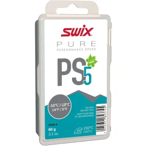 Swix PS5 Turquoise Glide Wax, 60g