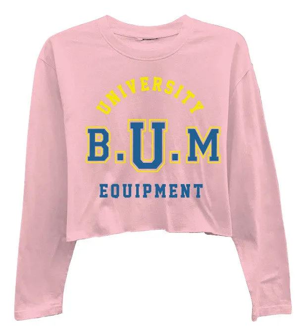 University High-Low Long Sleeve - Soft Pink