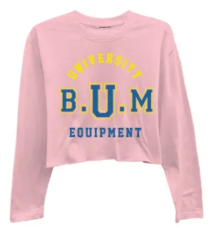 University High-Low Long Sleeve - Soft Pink