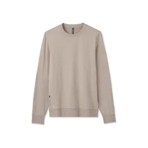Vuori Men's Ponto Performance Crew in Dark Salt Heather
